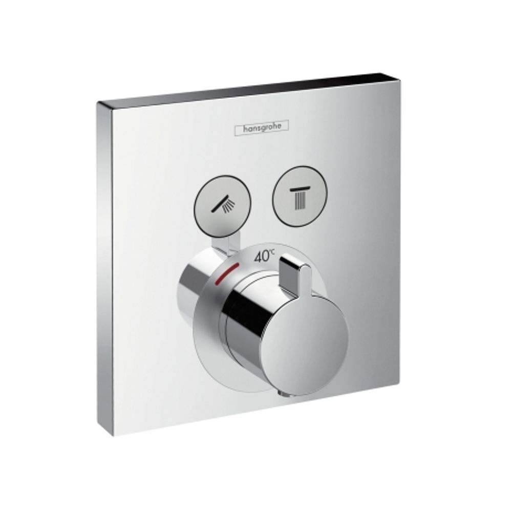 https://raleo.de:443/files/img/11eeea201c024d3092906bba4399b90c/size_l/Hansgrohe-HG-Thermostat-Unterputz-ShowerSelect-Fertigset-2-Verbraucher-chrom-15763000 gallery number 1